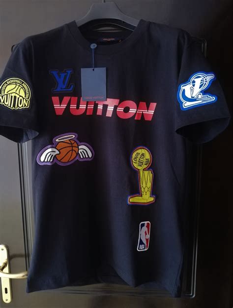 lv nba t shirt|louis vuitton NBA t shirt.